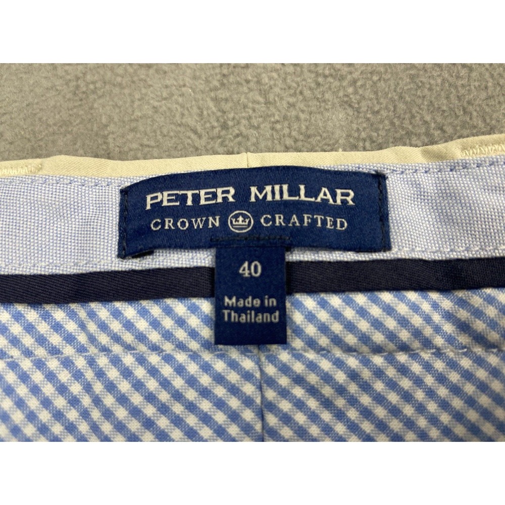 Peter Millar Crown Crafted Shorts Men 40 Beige Stealth Performance Golf Classic - Picture 3 of 9